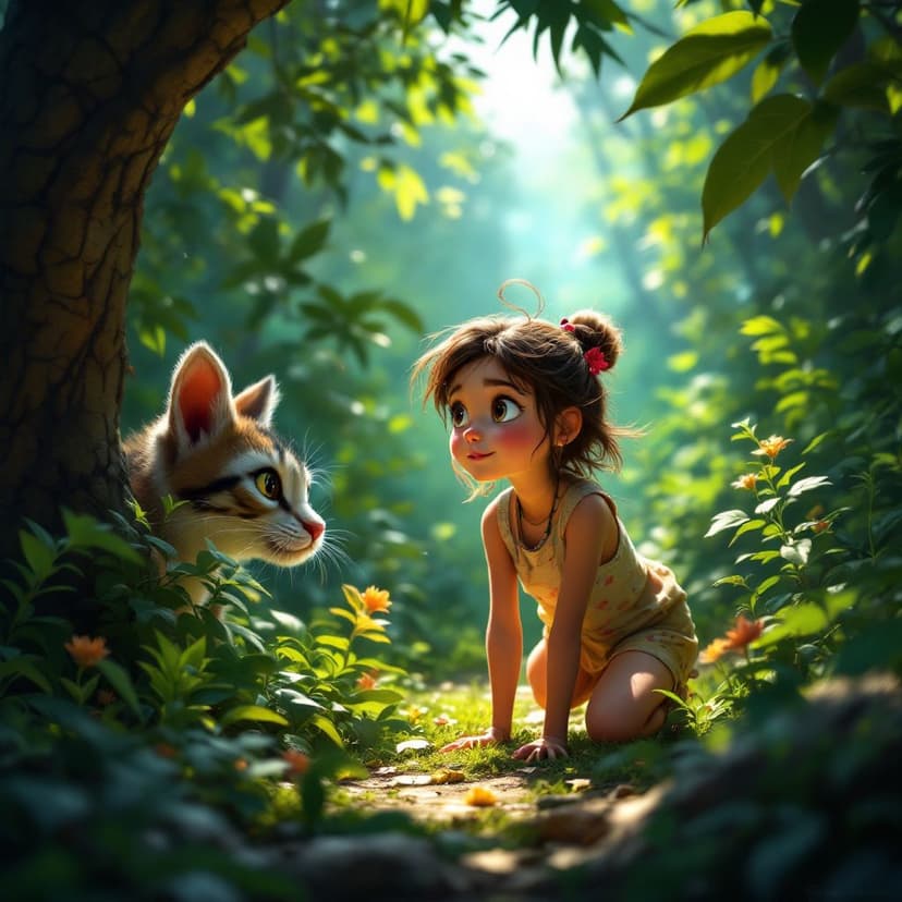 Isabella's Jungle Adventure: Leading a wildlife rescue mission story preview