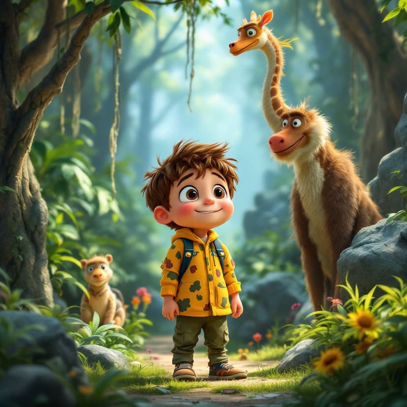 Jack's Jungle Adventure: Leading a wildlife rescue mission story preview