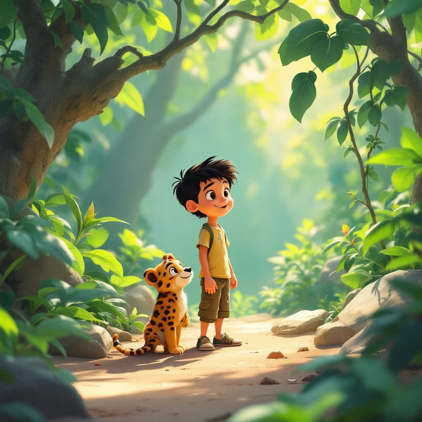 Leo's Jungle Adventure: Leading a wildlife rescue mission story preview