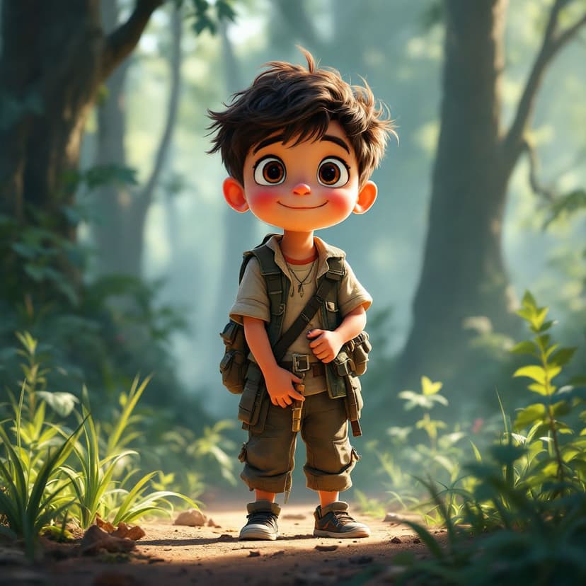 Oliver's Jungle Adventure: Leading a wildlife rescue mission story preview