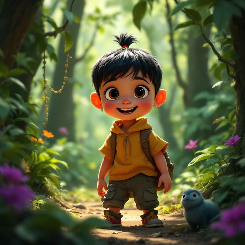Sofia's Jungle Adventure: Leading a wildlife rescue mission story preview