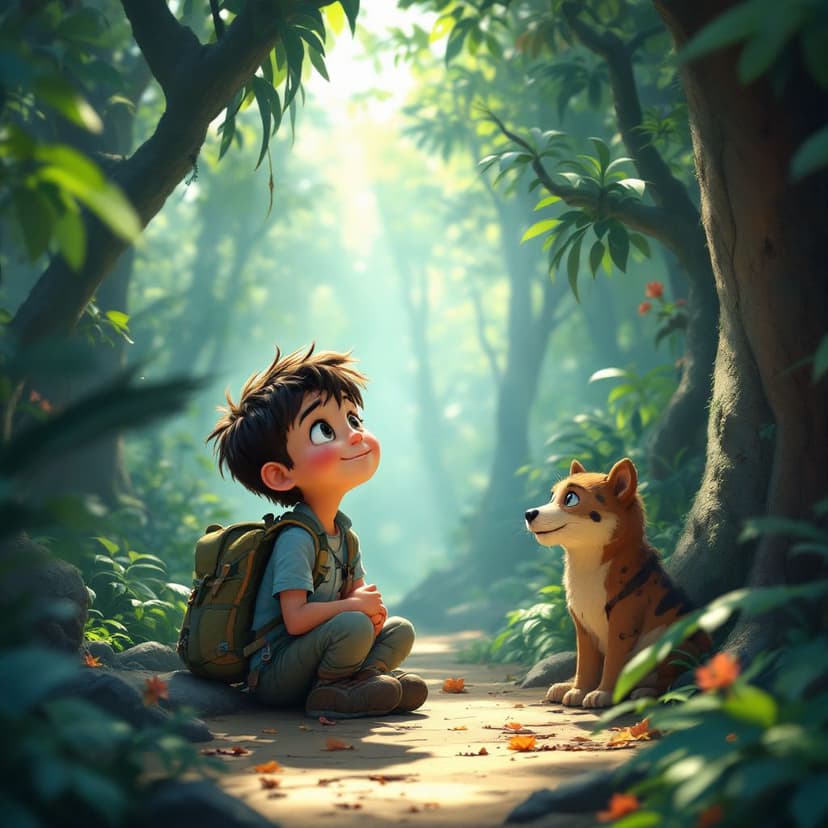 William's Jungle Adventure: Leading a wildlife rescue mission story preview