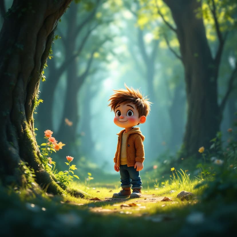 Benjamin's Magical Forest: Exploring a world of enchanted creatures story preview