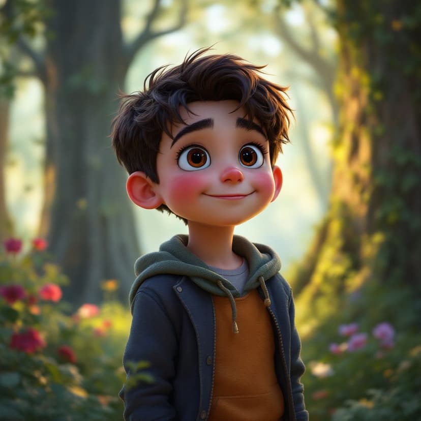 Daniel's Magical Forest: Exploring a world of enchanted creatures story preview