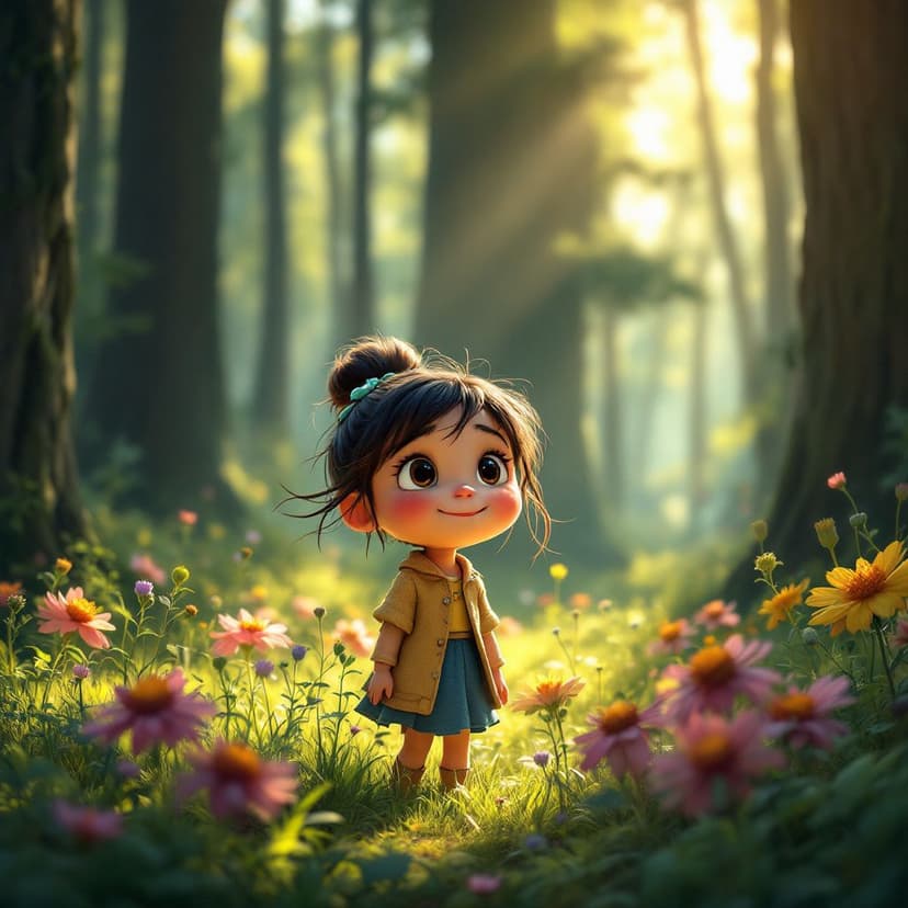 Eleanor's Magical Forest: Exploring a world of enchanted creatures story preview