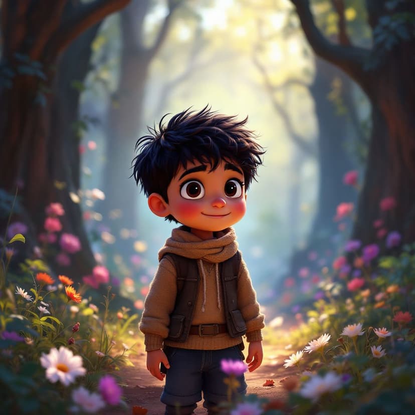 Elijah's Magical Forest: Exploring a world of enchanted creatures story preview