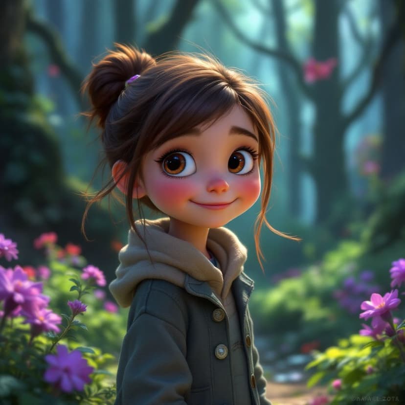 Emma's Magical Forest: Exploring a world of enchanted creatures story preview