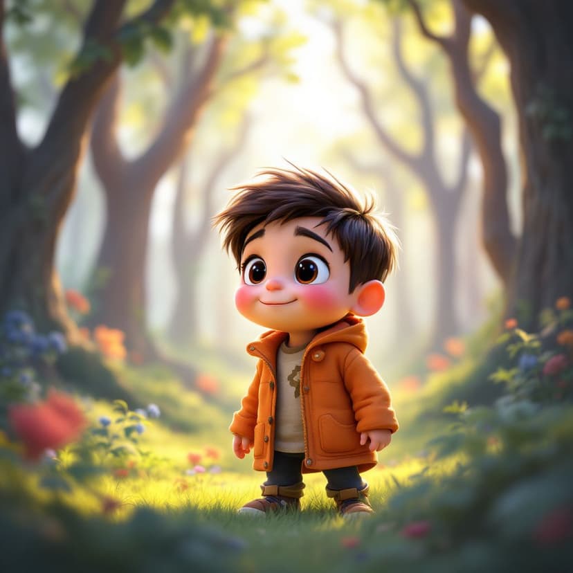 Ezra's Magical Forest: Exploring a world of enchanted creatures story preview