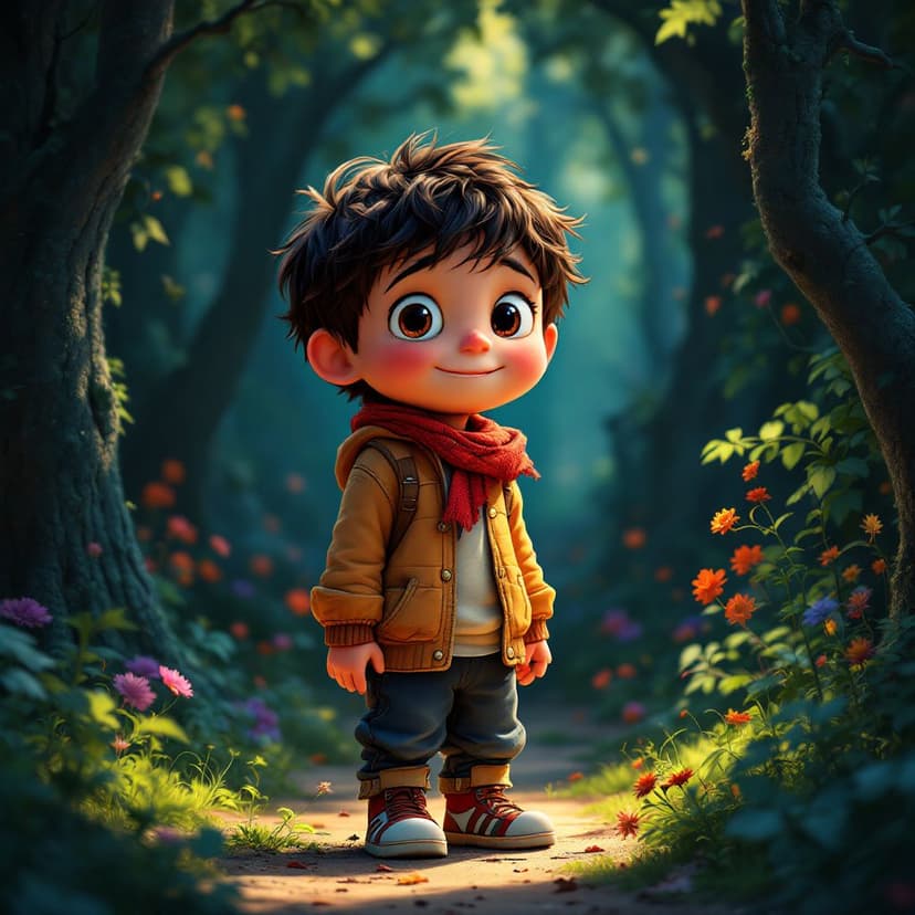 Henry's Magical Forest: Exploring a world of enchanted creatures story preview