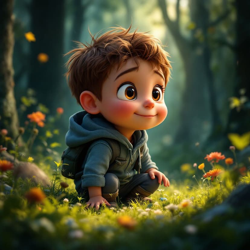 Hudson's Magical Forest: Exploring a world of enchanted creatures story preview