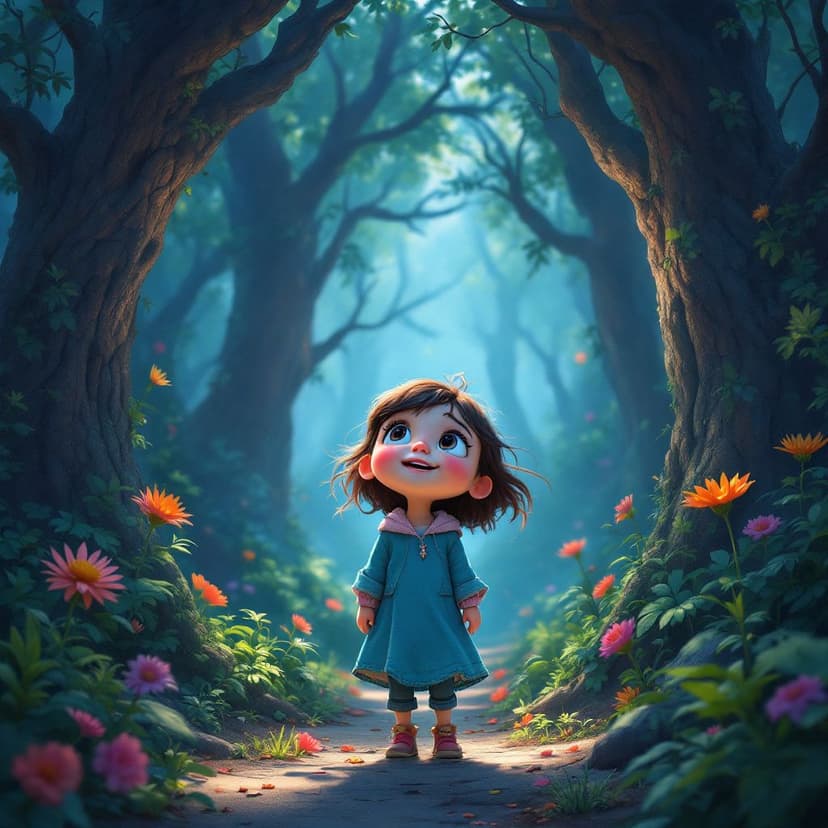 Isabella's Magical Forest: Exploring a world of enchanted creatures story preview