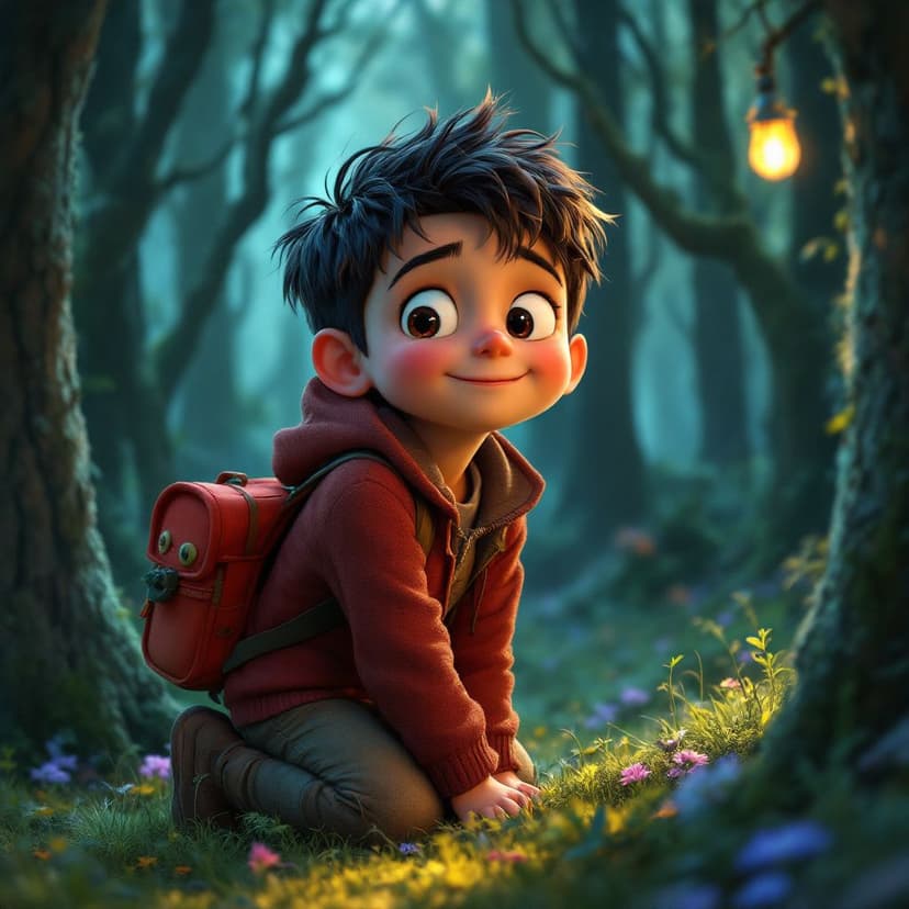 James's Magical Forest: Exploring a world of enchanted creatures story preview