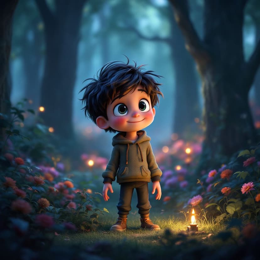 Liam's Magical Forest: Exploring a world of enchanted creatures story preview