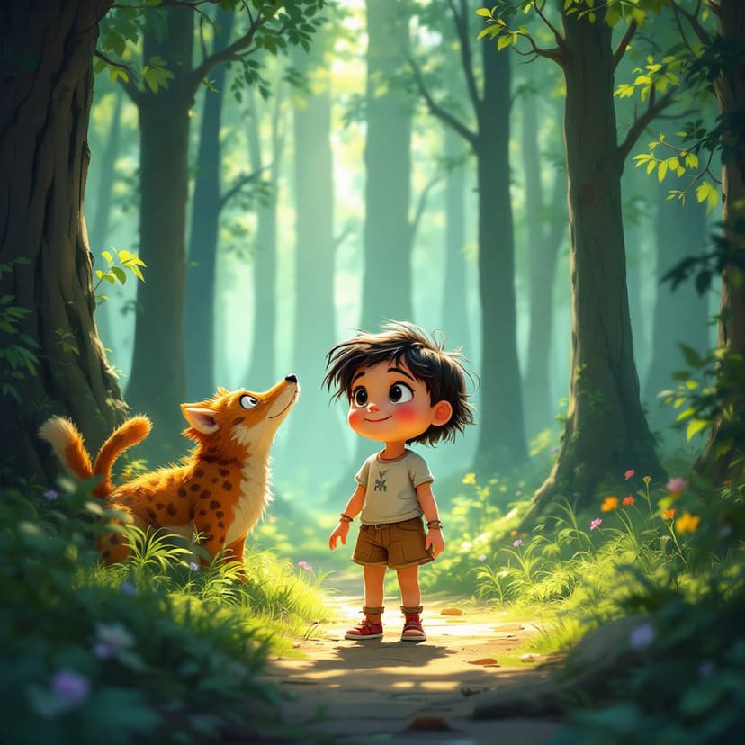 Mia's Magical Forest: Exploring a world of enchanted creatures story preview