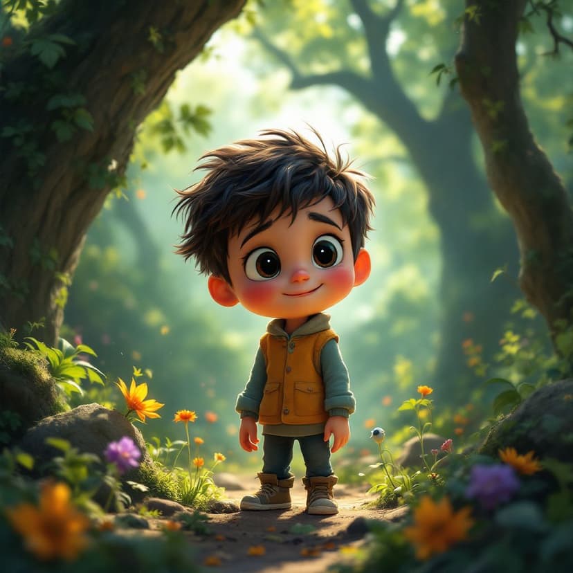 Noah's Magical Forest: Exploring a world of enchanted creatures story preview