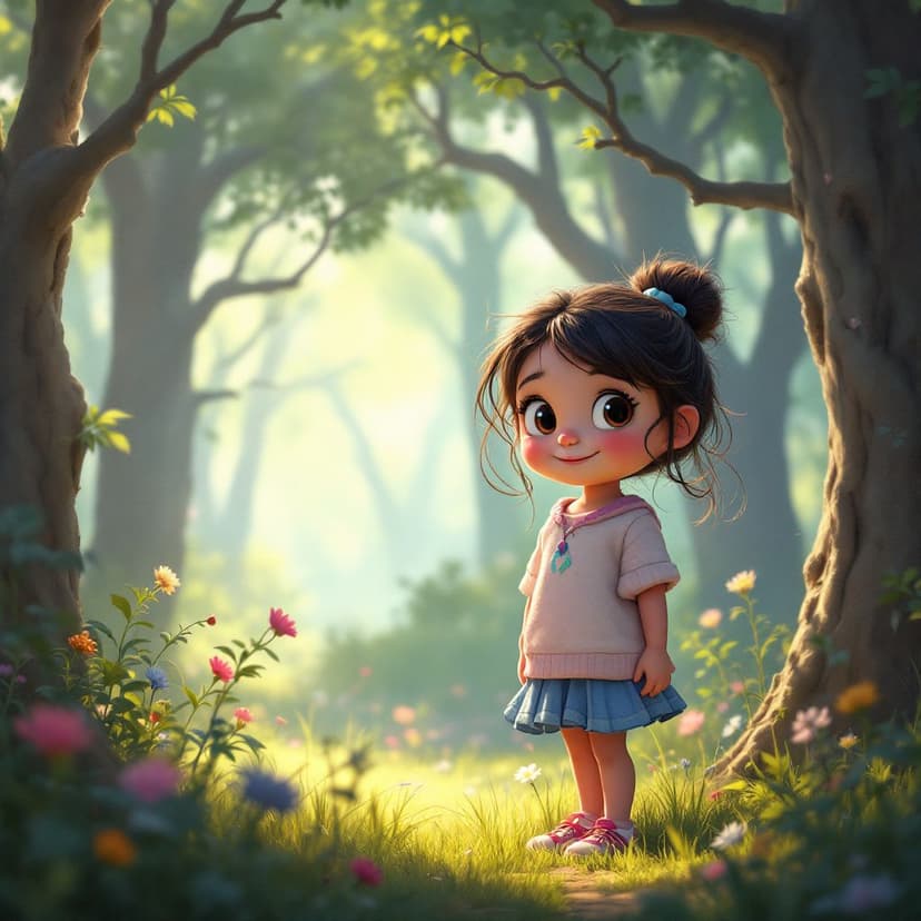 Olivia's Magical Forest: Exploring a world of enchanted creatures story preview