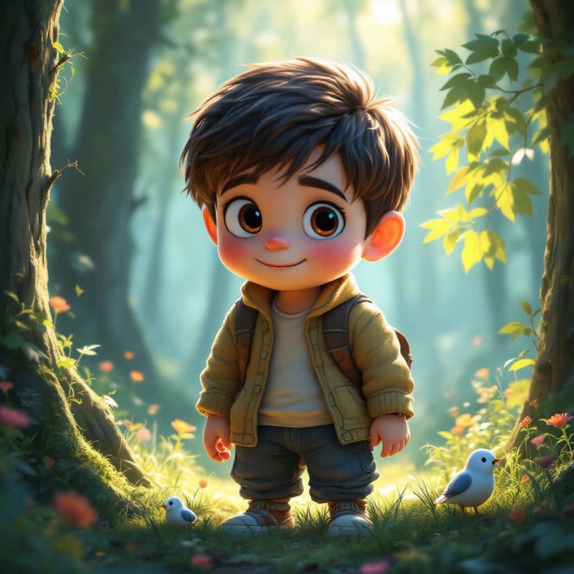 Owen's Magical Forest: Exploring a world of enchanted creatures story preview