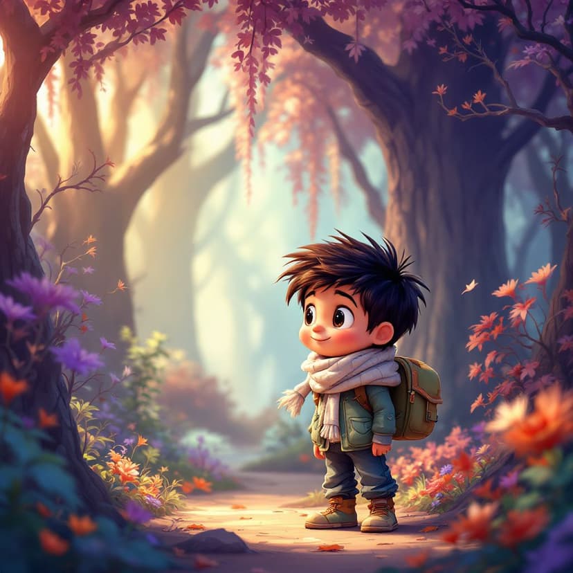 Samuel's Magical Forest: Exploring a world of enchanted creatures story preview