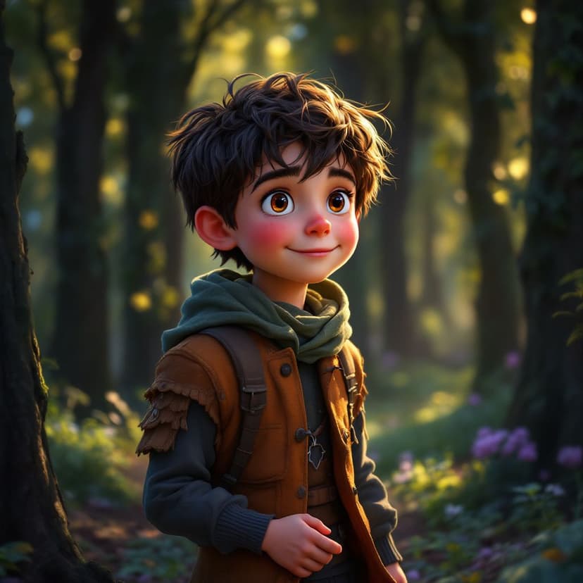 Sebastian's Magical Forest: Exploring a world of enchanted creatures story preview