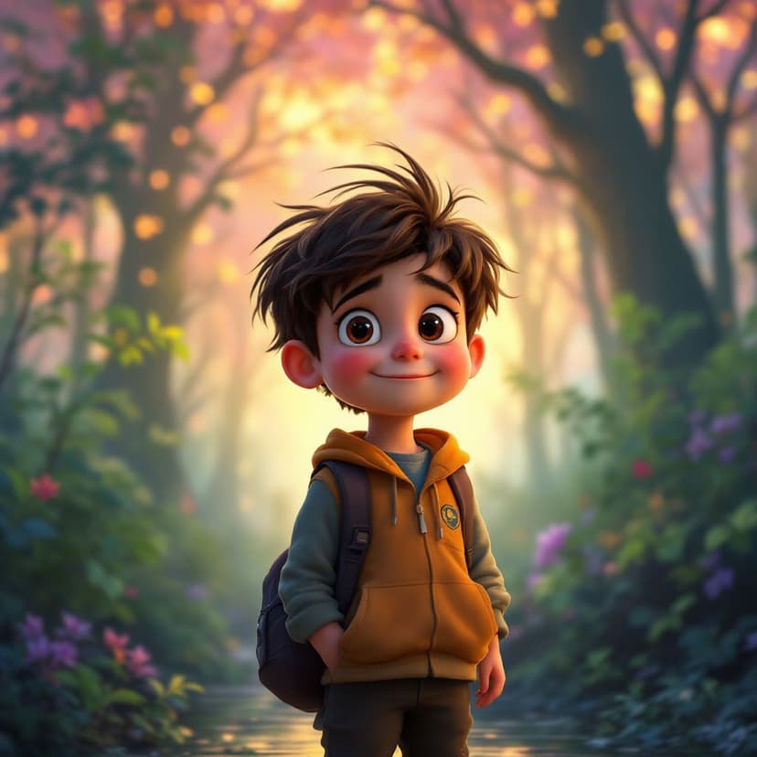 William's Magical Forest: Exploring a world of enchanted creatures story preview