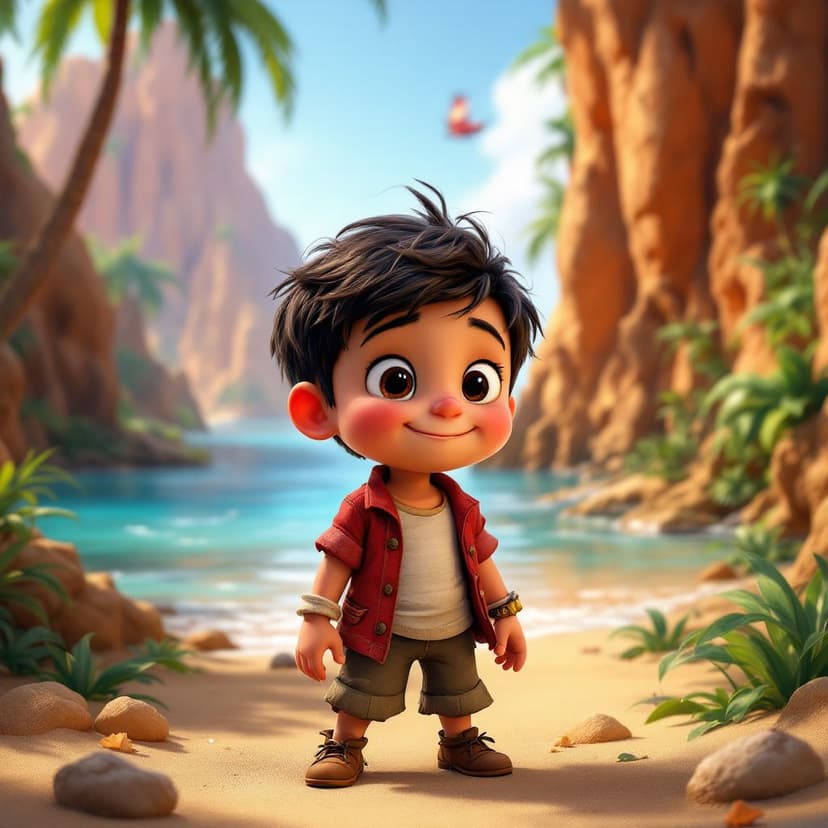 Henry's Pirate Island: Sailing the seas looking for magical treasure story preview