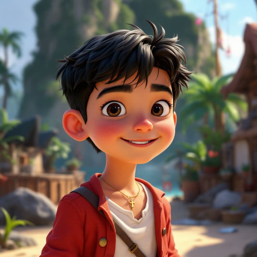 Lucas's Pirate Island: Sailing the seas looking for magical treasure story preview