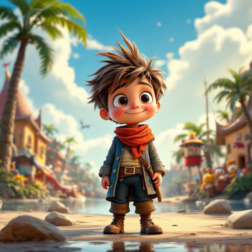 Owen's Pirate Island: Sailing the seas looking for magical treasure story preview