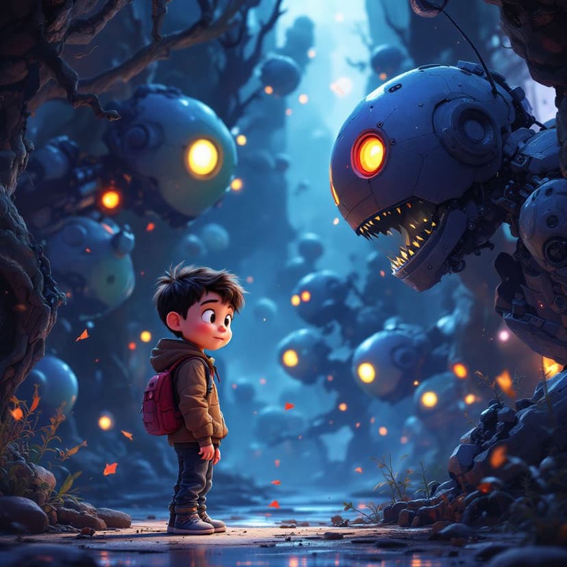 Ethan's Robot World: Creating a helpful robot companion story preview
