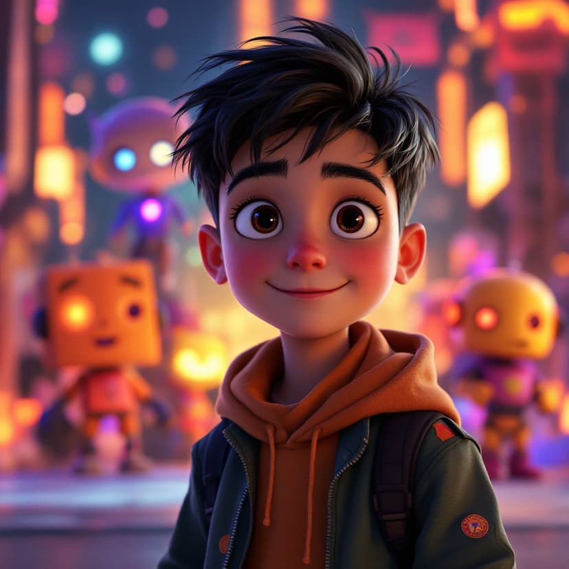 Ezra's Robot World: Creating a helpful robot companion story preview
