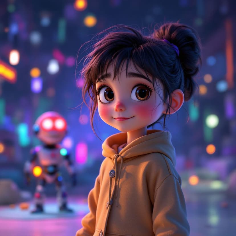 Isabella's Robot World: Creating a helpful robot companion story preview