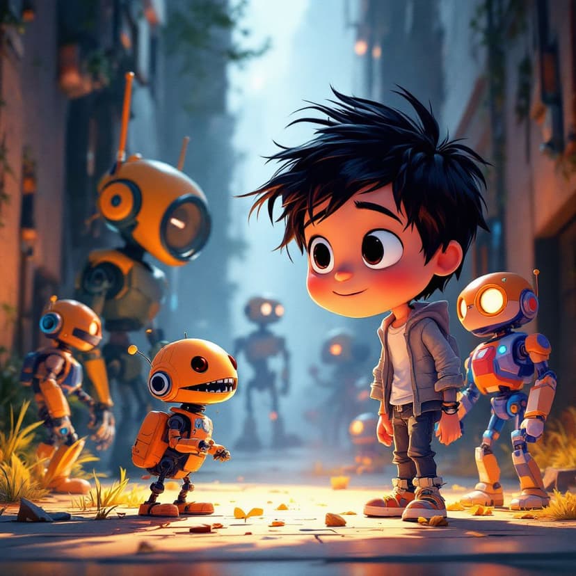 Jack's Robot World: Creating a helpful robot companion story preview