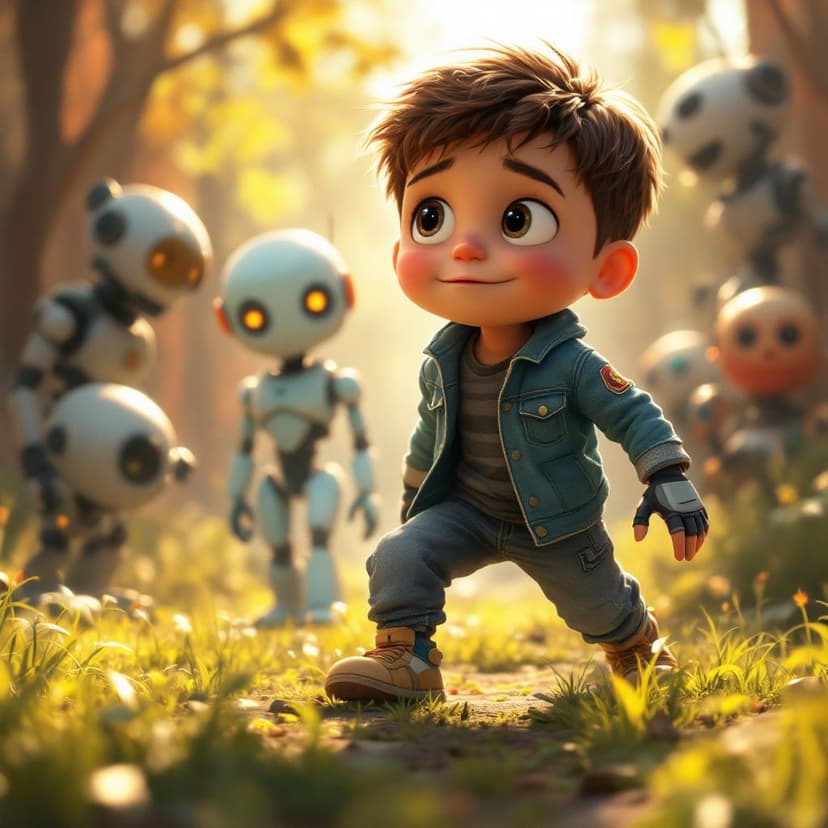 James's Robot World: Creating a helpful robot companion story preview