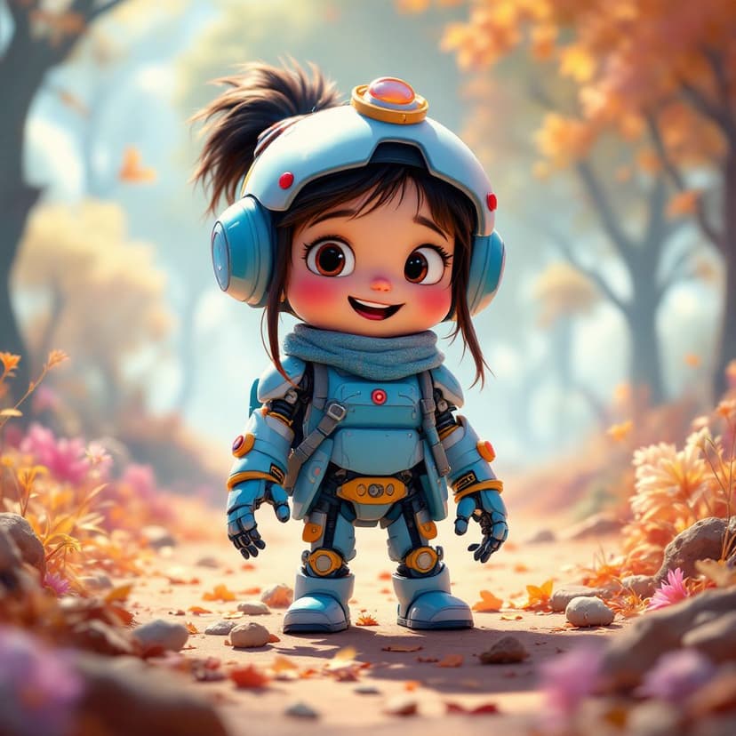 Nora's Robot World: Creating a helpful robot companion story preview