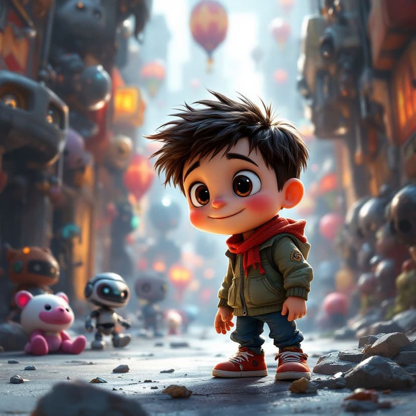 Owen's Robot World: Creating a helpful robot companion story preview
