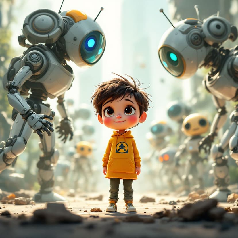 Penelope's Robot World: Creating a helpful robot companion story preview