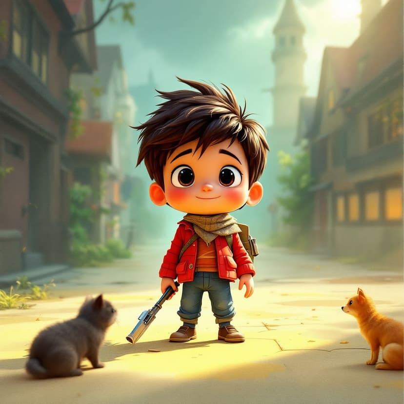Alexander's Secret Agent: Going on a spy mission to save pets story preview