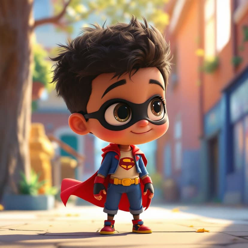 Harper's Superhero Academy: Learning to use special powers to help others story preview