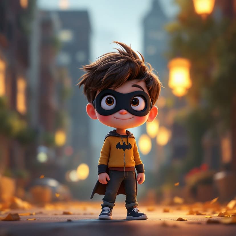 James's Superhero Academy: Learning to use special powers to help others story preview