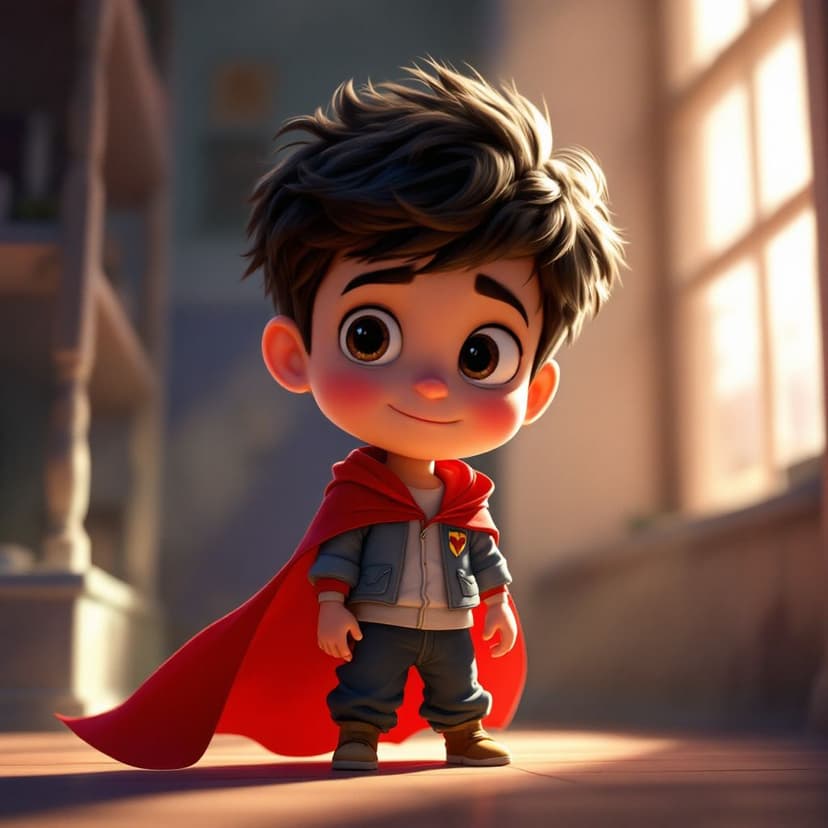 Lucas's Superhero Academy: Learning to use special powers to help others story preview