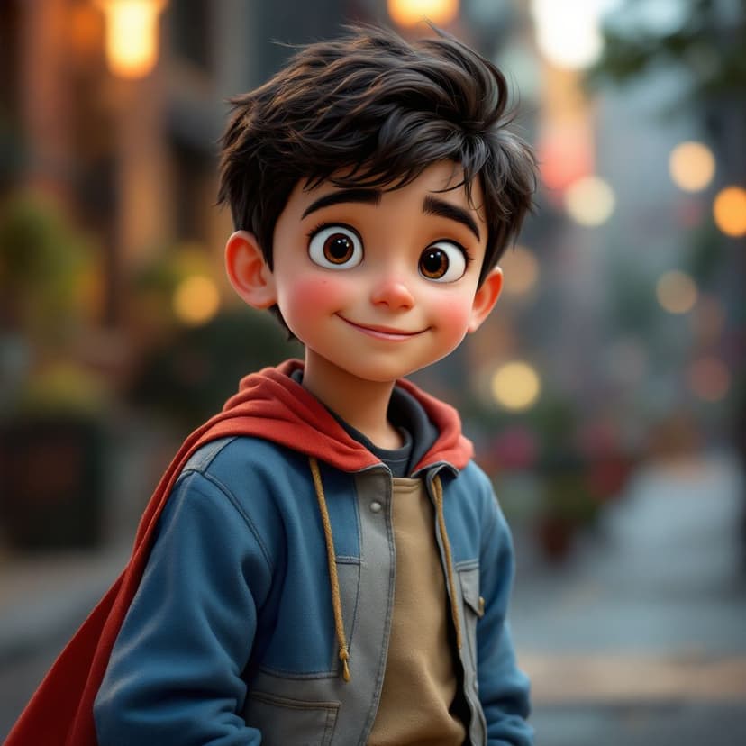 Michael's Superhero Academy: Learning to use special powers to help others story preview