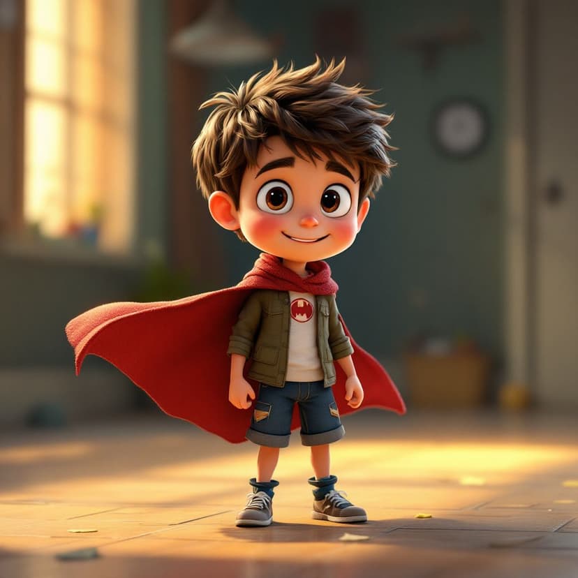 Owen's Superhero Academy: Learning to use special powers to help others story preview