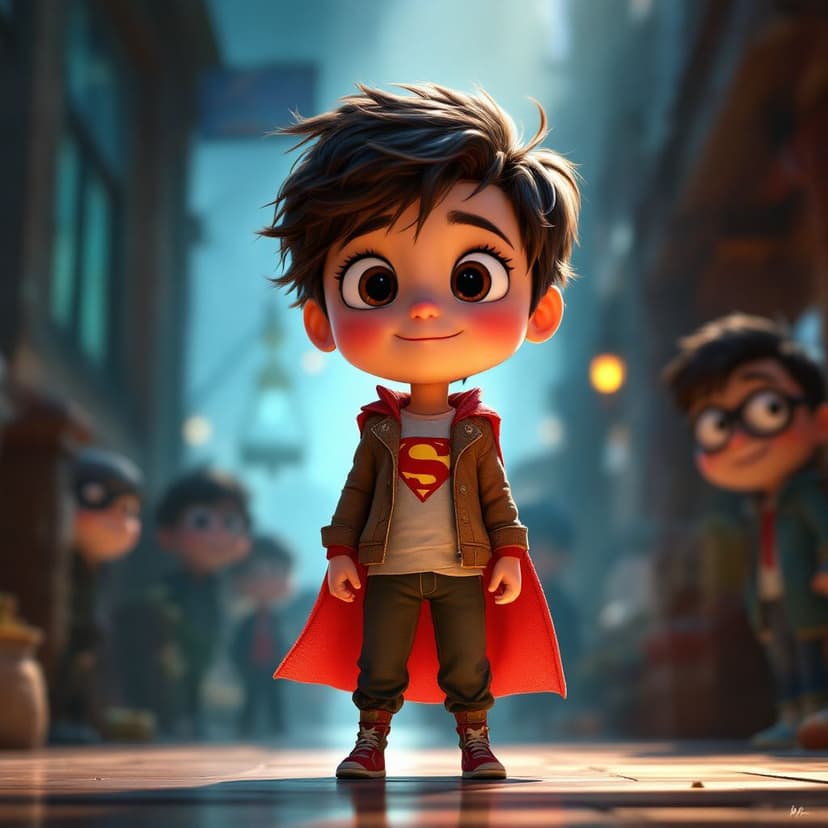 Penelope's Superhero Academy: Learning to use special powers to help others story preview