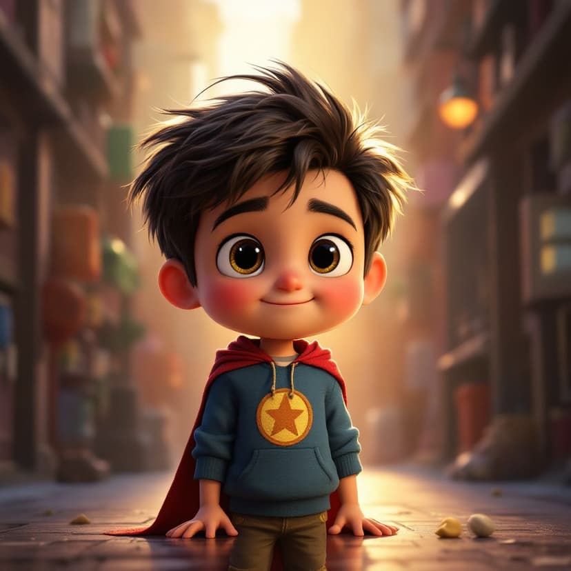 Sebastian's Superhero Academy: Learning to use special powers to help others story preview