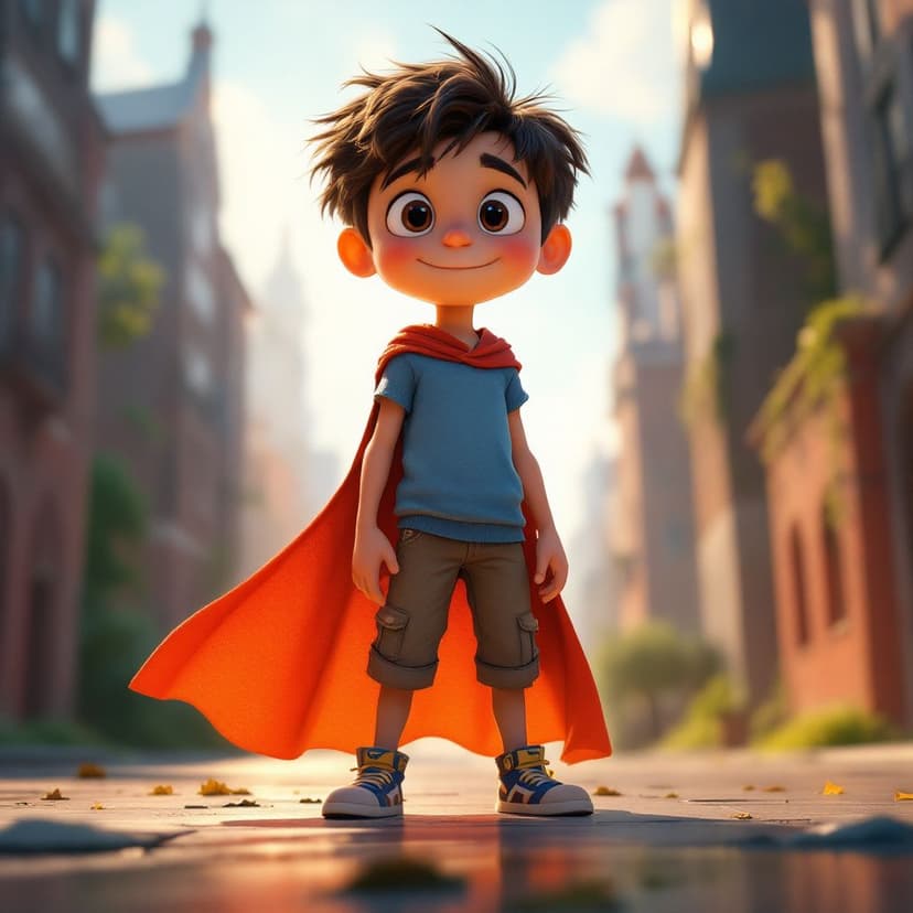 William's Superhero Academy: Learning to use special powers to help others story preview
