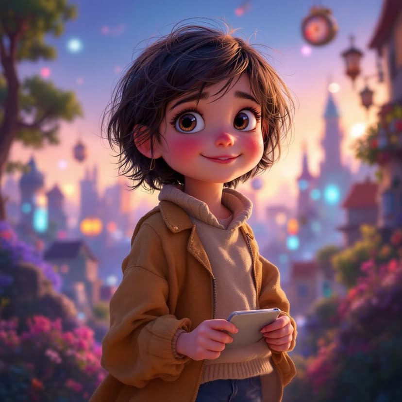 Nora's Time Travel: Visiting historical events and meeting famous people story preview
