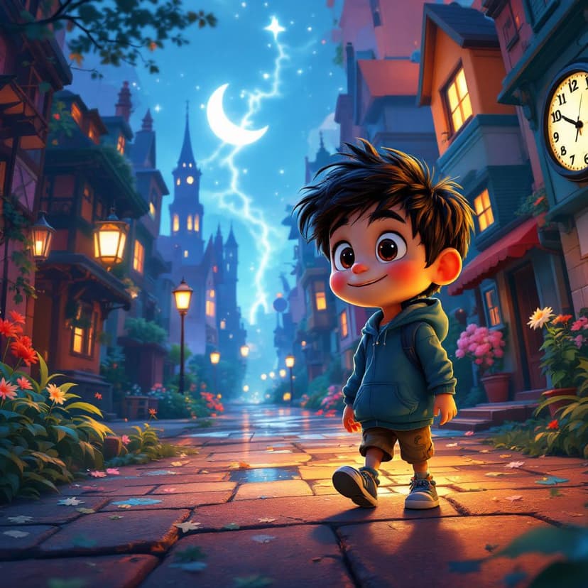 Theodore's Time Travel: Visiting historical events and meeting famous people story preview