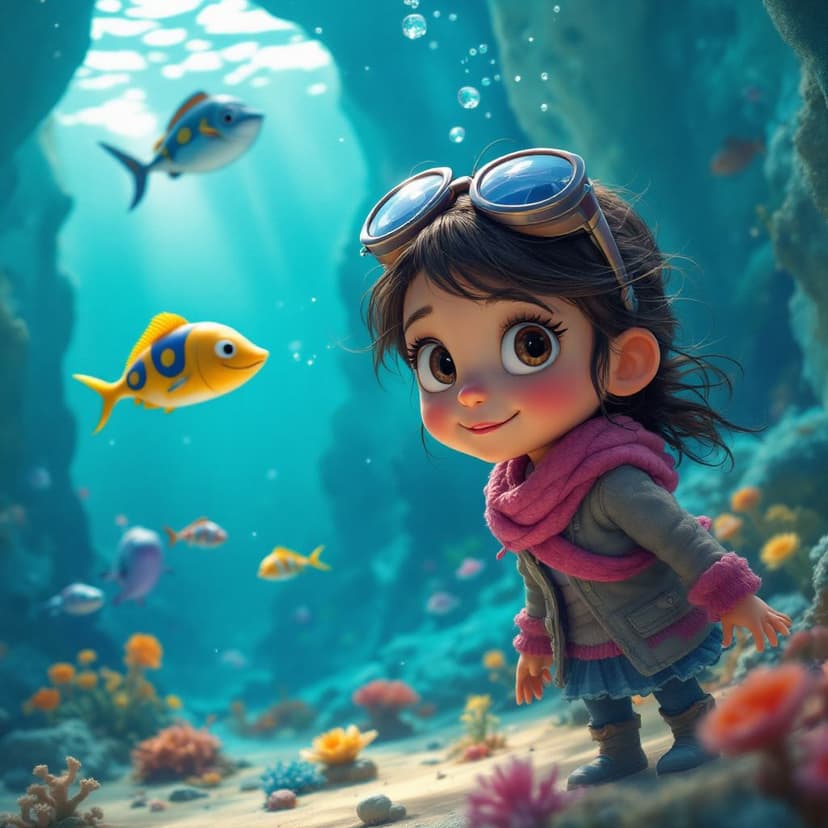 Amelia's Underwater Kingdom: Discovering the secrets of Atlantis story preview
