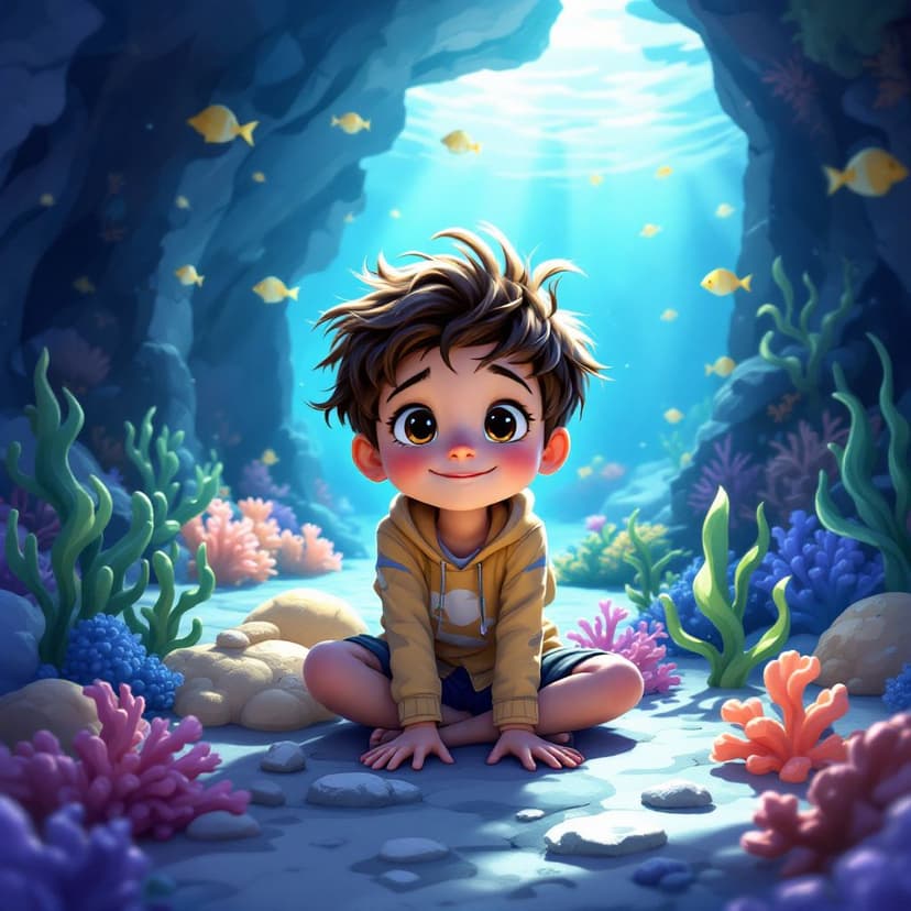 Asher's Underwater Kingdom: Discovering the secrets of Atlantis story preview