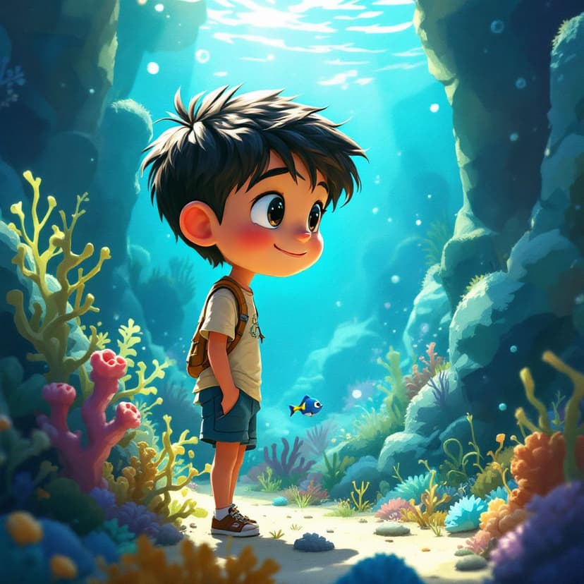 Daniel's Underwater Kingdom: Discovering the secrets of Atlantis story preview