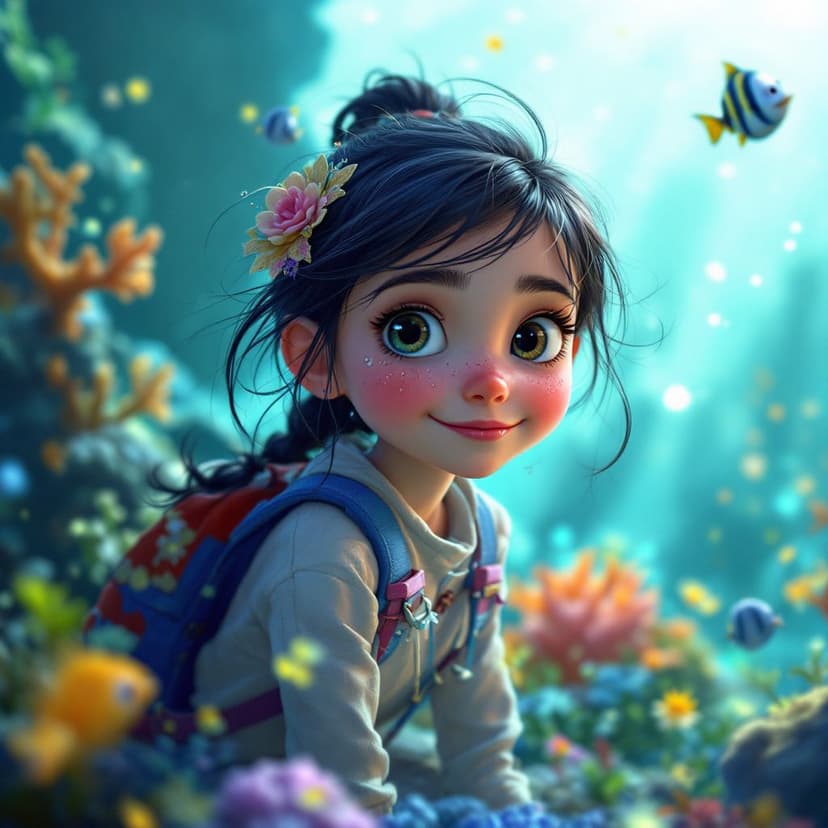 Emma's Underwater Kingdom: Discovering the secrets of Atlantis story preview